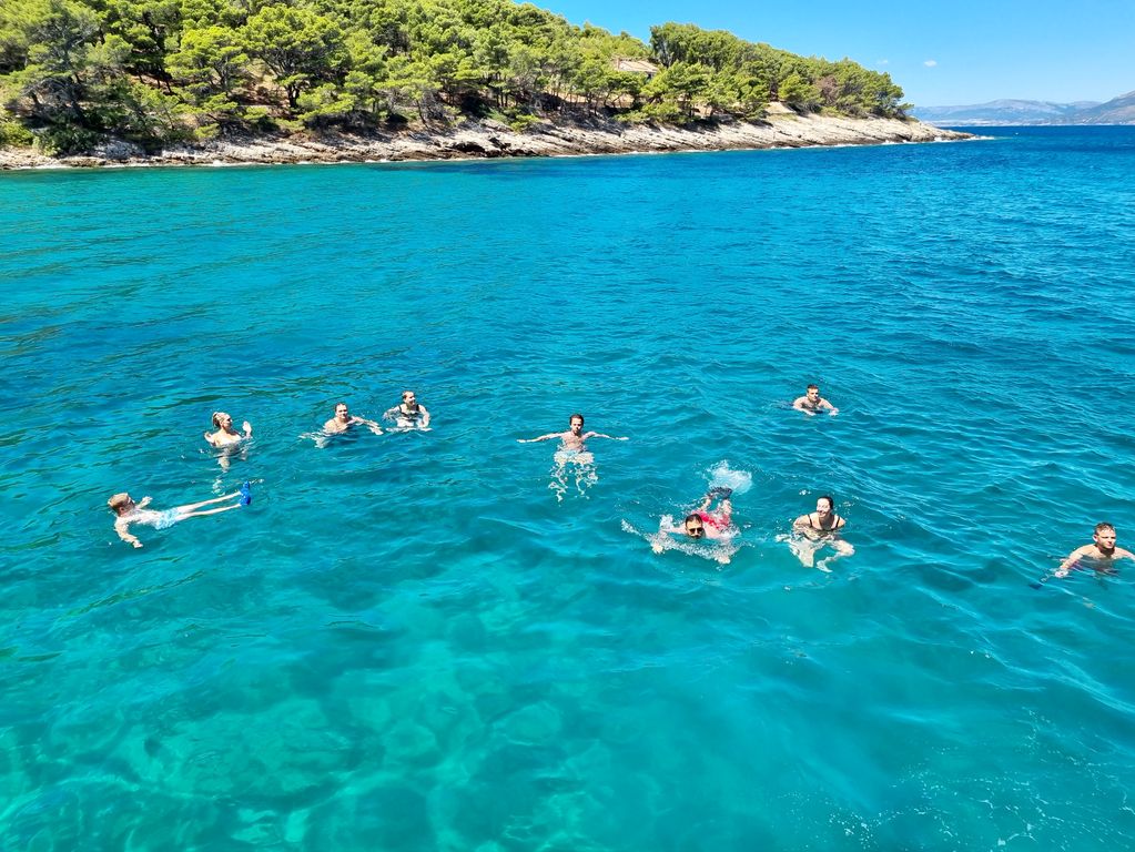 Boottocht Kroatie zwemmen